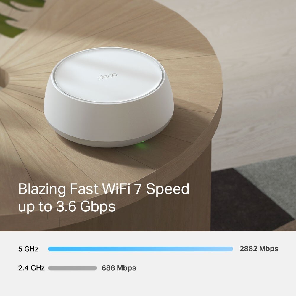 Sistema WiFi 7 TP-Link Deco BE22 BE3600 Mesh para Toda a Casa 4