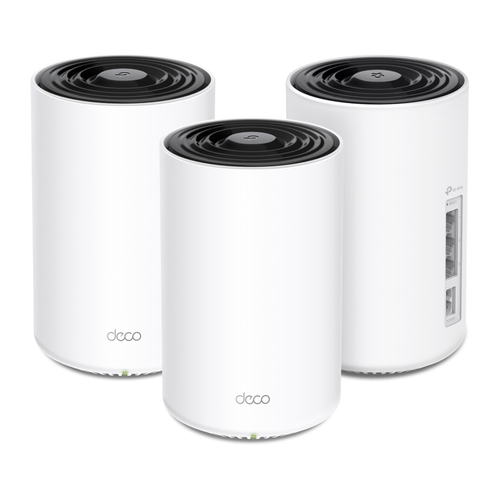 Imagem 0 de Sistema Wi-Fi TP-Link Deco PX10 AX1500 + AV1000 Whole Home Powerline Mesh WiFi 6 System - Pack 3