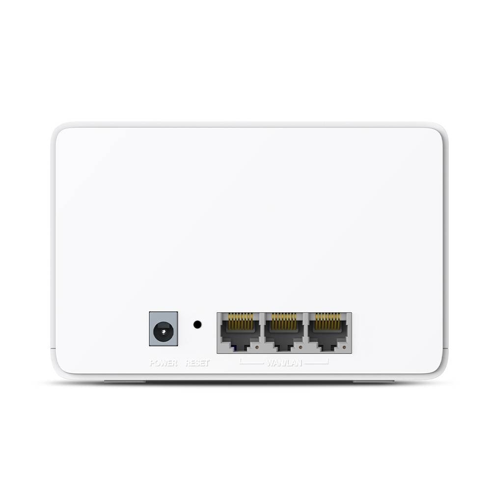 Sistema Router Mesh Mercusys Halo H80X AX3000 Dual-Band WiFi 6 Gigabit (Pack-3) 4