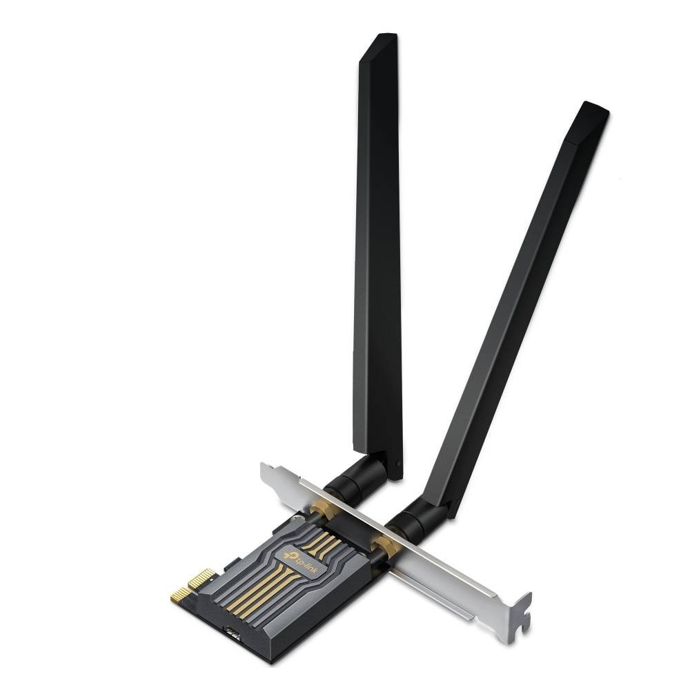 Imagem 0 de Placa de Rede PCI-Express TP-Link Archer TBE400E Tri-Band Wi-Fi 7 BE6500 + Bluetooth 5.4