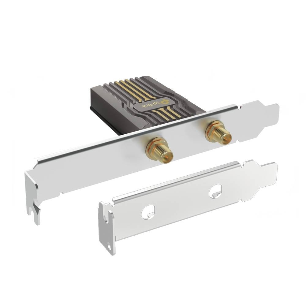 Placa de Rede PCI-Express TP-Link Archer TBE400E Tri-Band Wi-Fi 7 BE6500 + Bluetooth 5.4 3