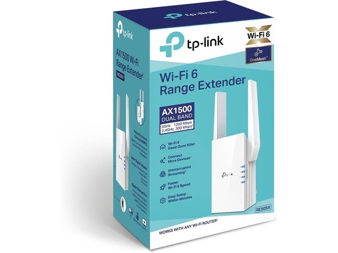 Extensor de Sinal TP-Link AX 1500 W-Fi 6 Branco-2