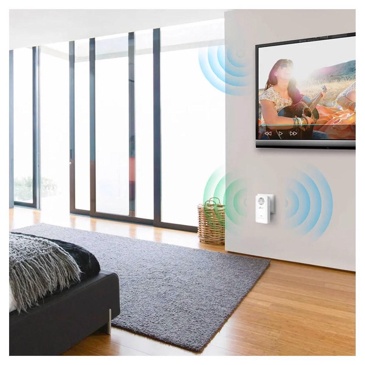 Powerline TP-LINK TL-WPA8631P KIT AV1300 Wi-Fi, AC Gigabit - Branco Branco-4