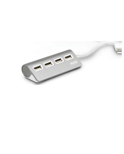 Imagem 0 de Hub Port USB 2.0 - Cinzento