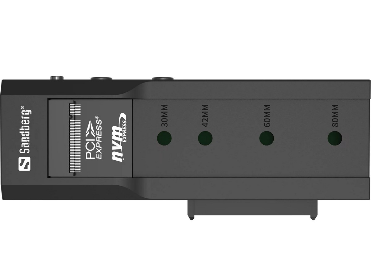 Clonador e Base de Ligação Sandberg USB 3.2 para M2 + NVMe + SATA 3