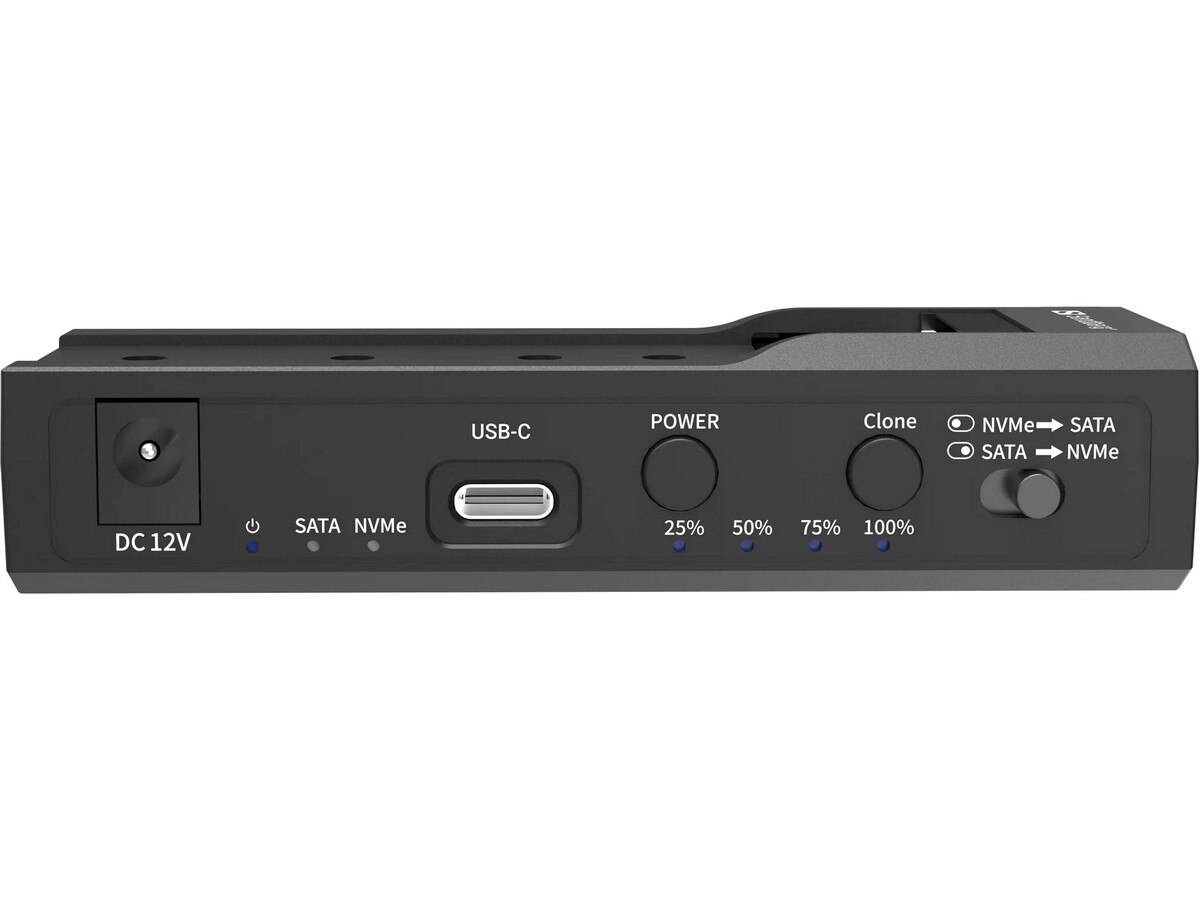 Clonador e Base de Ligação Sandberg USB 3.2 para M2 + NVMe + SATA 5
