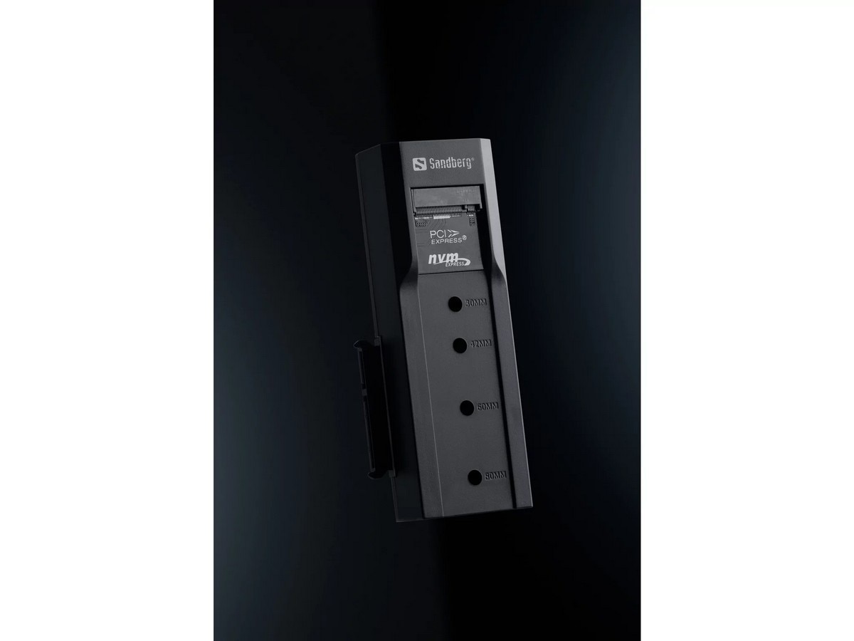 Clonador e Base de Ligação Sandberg USB 3.2 para M2 + NVMe + SATA 9