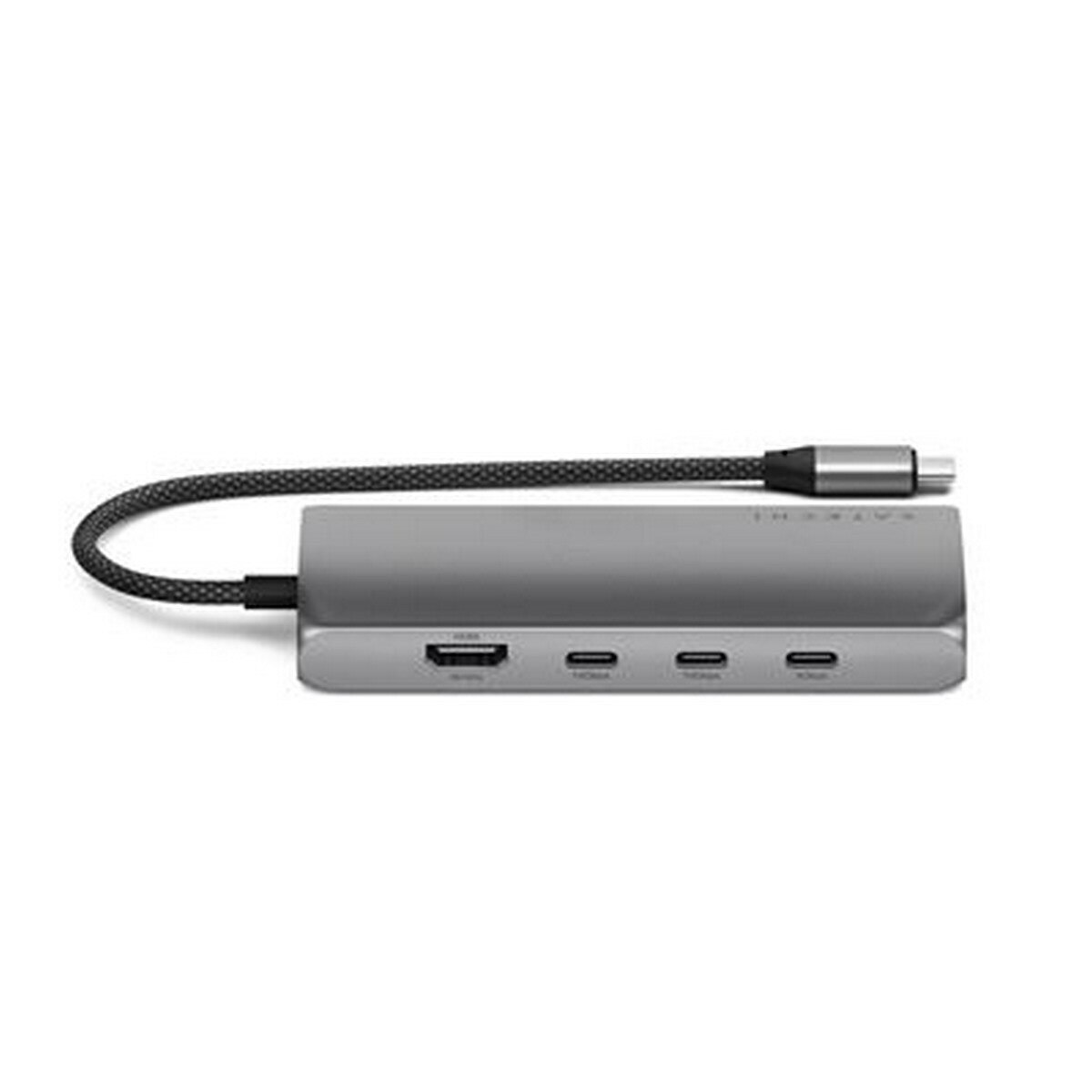 Adaptador Satechi USB-C Multiportas 8K com Ethernet V3 - Cinzento Sideral 3