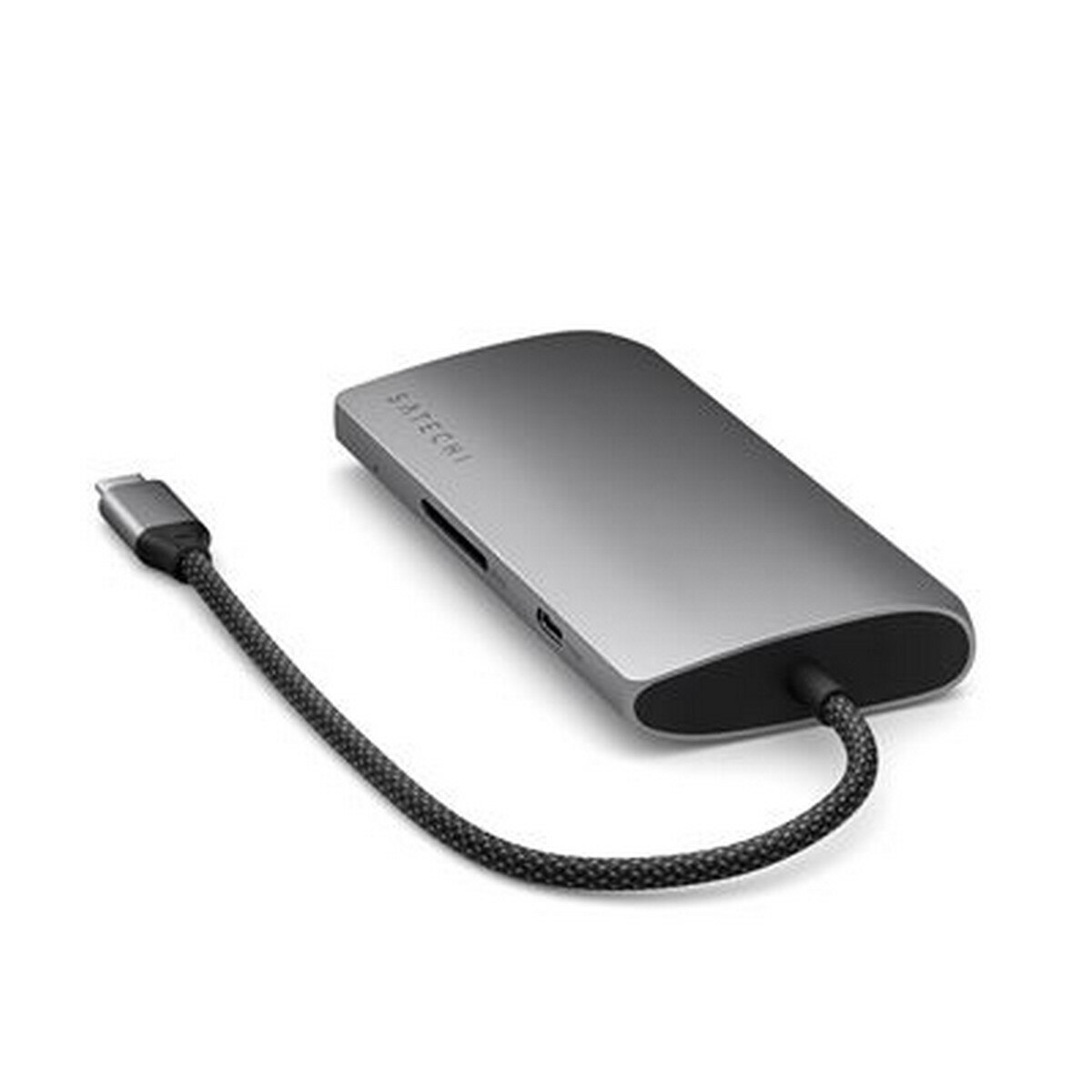 Adaptador Satechi USB-C Multiportas 8K com Ethernet V3 - Cinzento Sideral 4