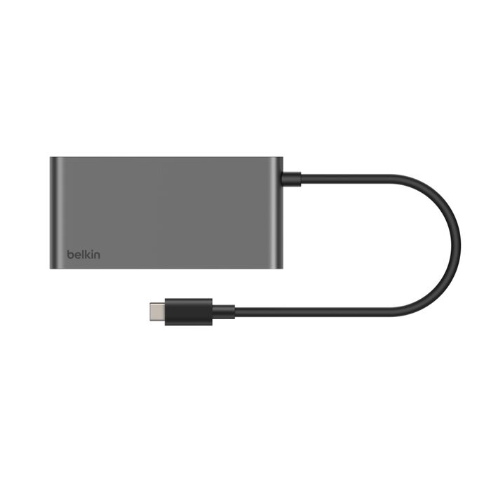Hub Belkin USB-C de 5 Portas com Duas USB-C Cinzento-3