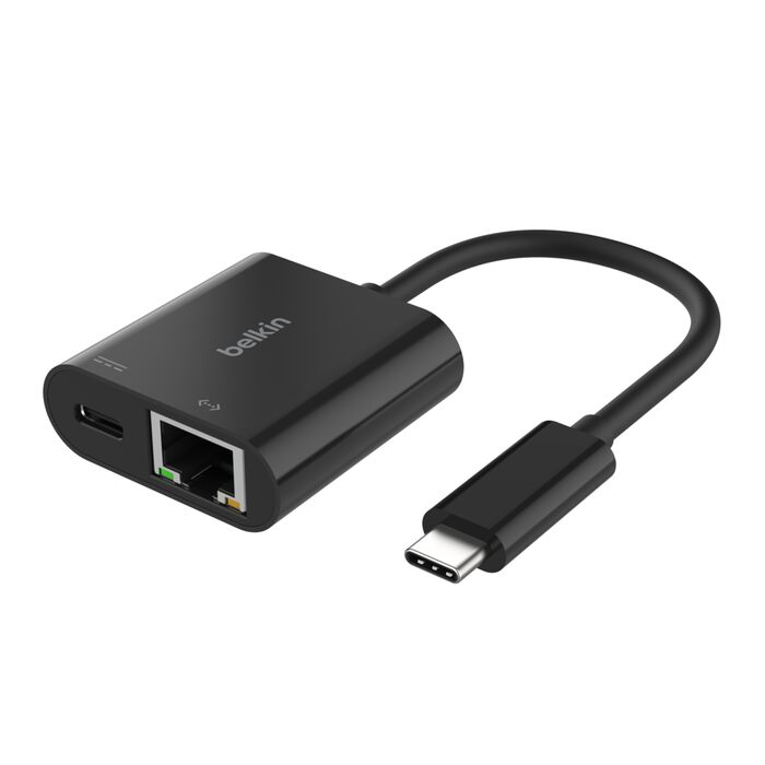 Imagem 0 de Adaptador Belkin USB-C a Ethernet + Carga de 100 W