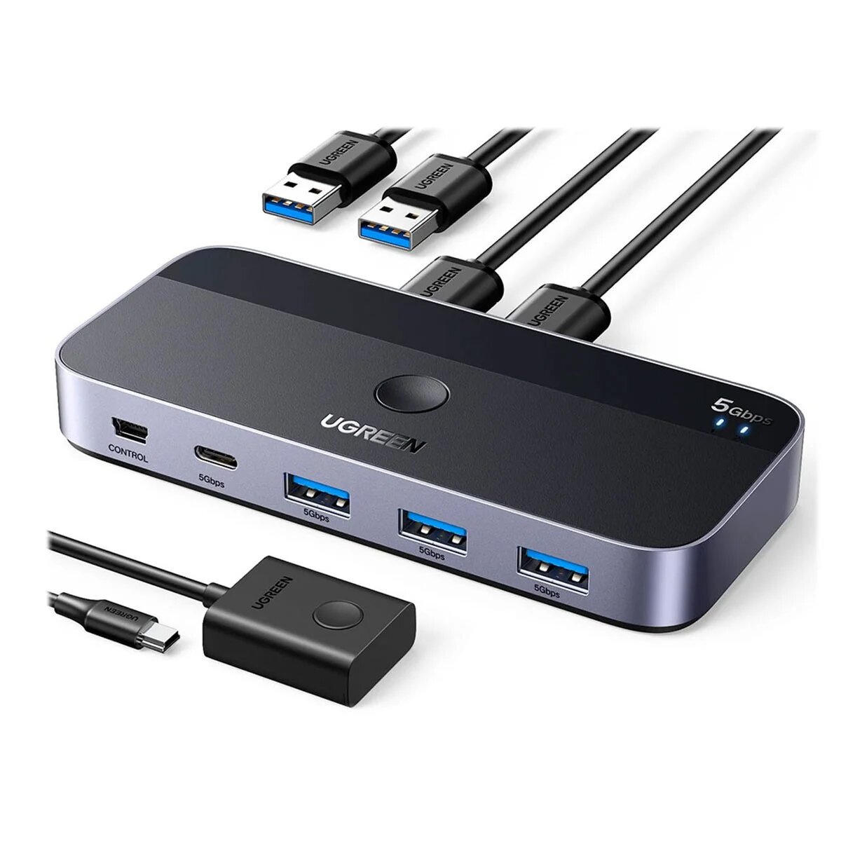 Comutador Ugreen CM662 USB 2