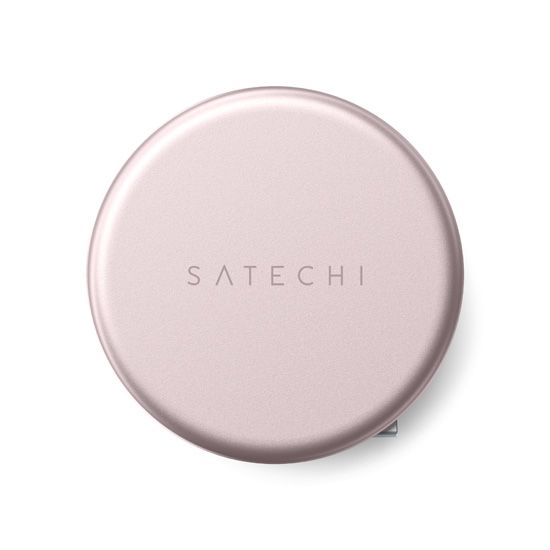 Adaptador Satechi OntheGo 5 em 1 Multiportas - Rosa Blush Blush-4