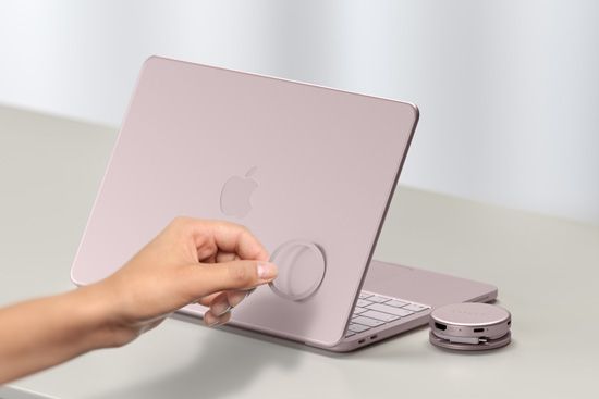 Adaptador Satechi OntheGo 5 em 1 Multiportas - Rosa Blush Blush-8
