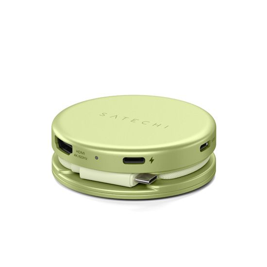 Adaptador Satechi OntheGo 5 em 1 Multiportas - Citrus 3