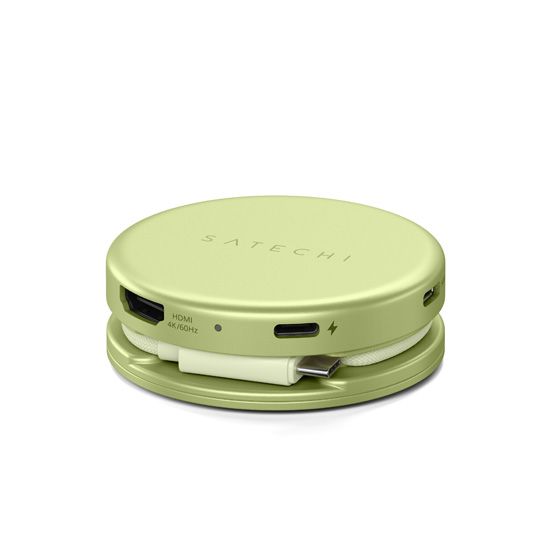 Adaptador Satechi OntheGo 5 em 1 Multiportas - Citrus 6