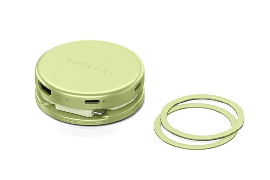 Adaptador Satechi OntheGo 5 em 1 Multiportas - Citrus 7