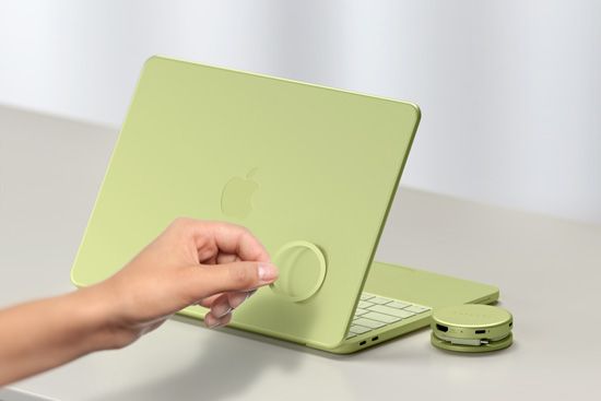 Adaptador Satechi OntheGo 5 em 1 Multiportas - Citrus 8