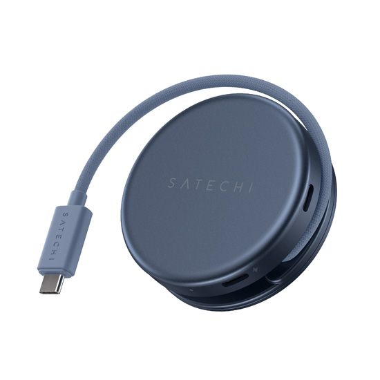 Imagem 0 de Adaptador Satechi OntheGo 5 em 1 Multiportas - Indigo