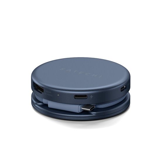 Adaptador Satechi OntheGo 5 em 1 Multiportas - Indigo Índigo-4