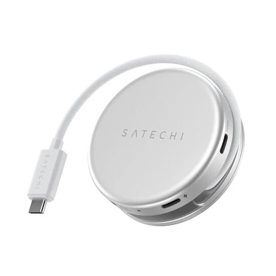 Imagem 0 de Adaptador Satechi OntheGo 5 em 1 Multiportas - Silver