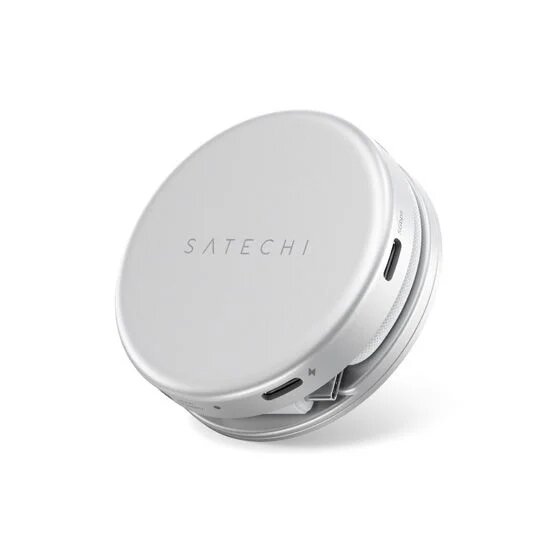 Adaptador Satechi OntheGo 5 em 1 Multiportas - Silver Silver-4
