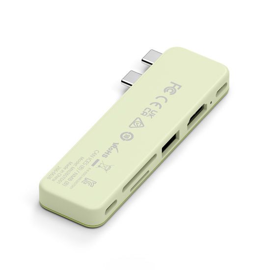 Hub Satechi USB?C 6 em 1 para Surface e MacBook Neo - Citrus 2