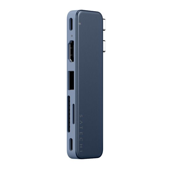 Hub Satechi USB?C 6 em 1 para Surface e MacBook Neo - Indigo Índigo-3