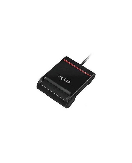 Leitor de Cartões Logilink, USB 2.0 - Preto Preto-1