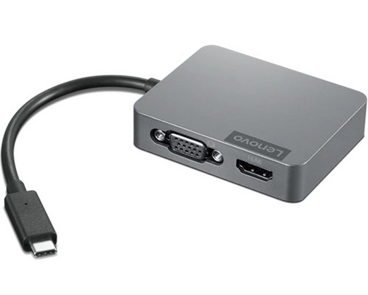 Lenovo USB-C Travel Hub Gen2 Cinzento-3