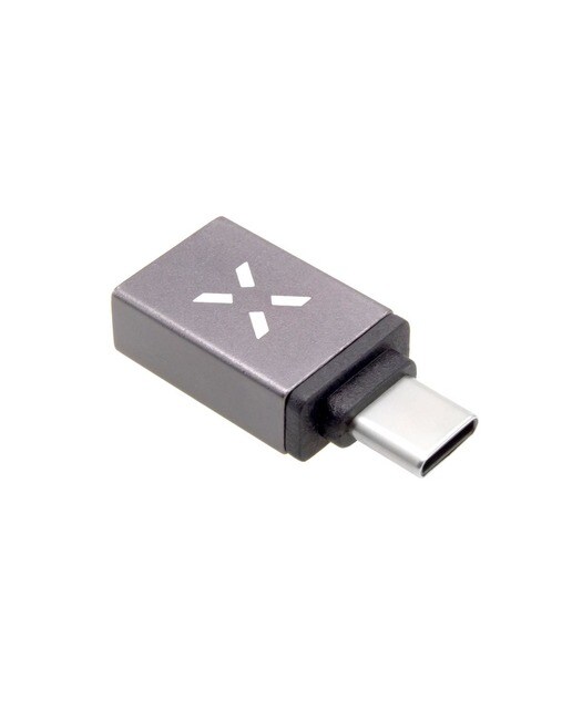 Adaptador FIXED USB-C M / USB-A F - Cinzento 1