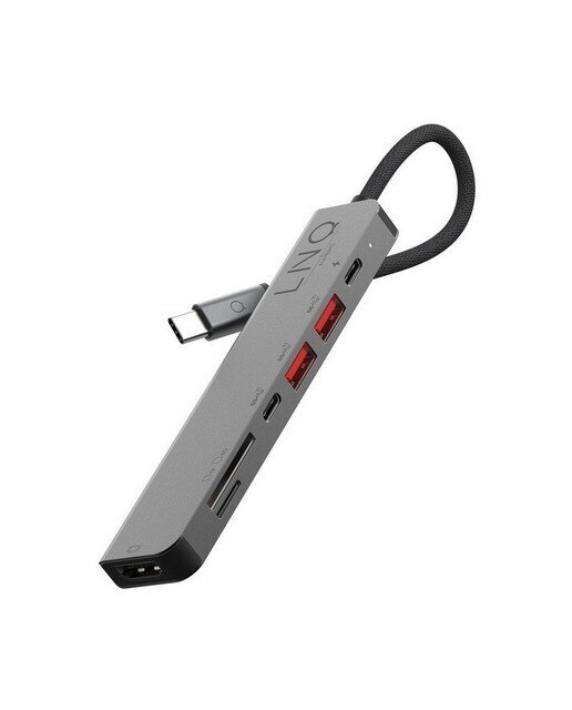Imagem 0 de Hub Linq 7 em 1 PRO USB-C Multiport - Cinzento