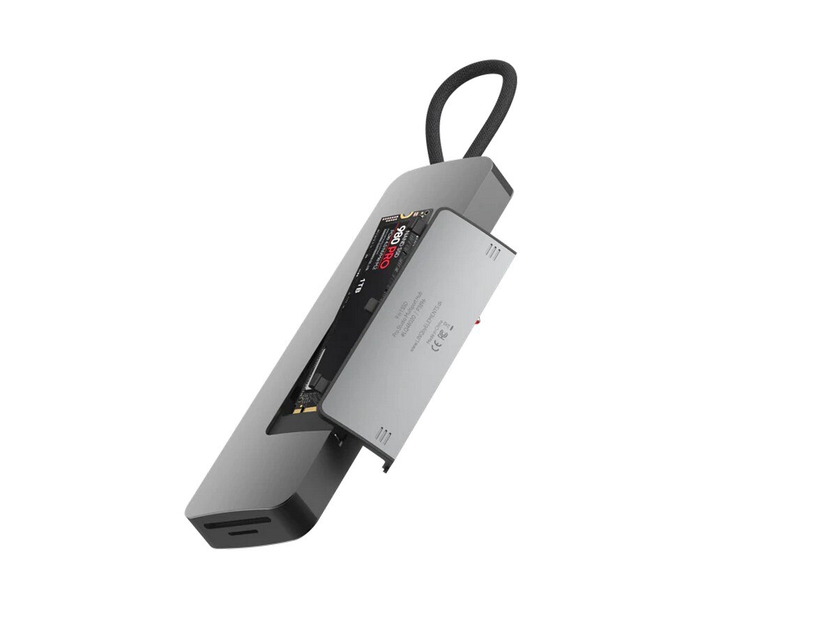 Hub Linq USB-C 9in1: 10Gbps Multiport Hub with PD, 4K HDMI, NVMe M2 SSD, SD4.0 Card Reader and 2.5Gbe Ethernet 3