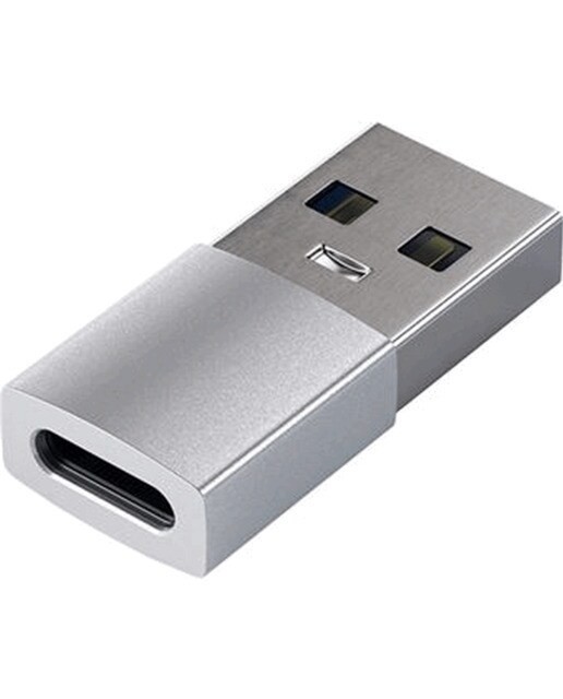 Imagem 0 de Adaptador USB Satechi para USB-C - Prateado