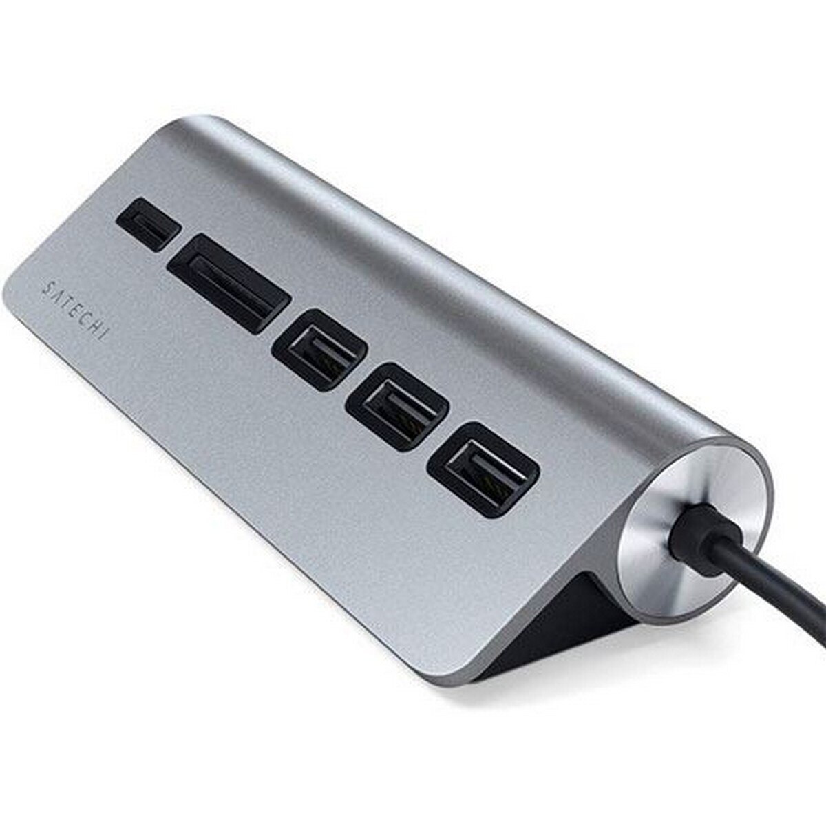 Adaptador HUB Satechi USB-C, Leitor de Cartões - Space Grey 3