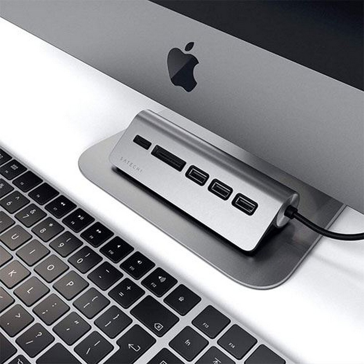 Adaptador HUB Satechi USB-C, Leitor de Cartões - Space Grey 4