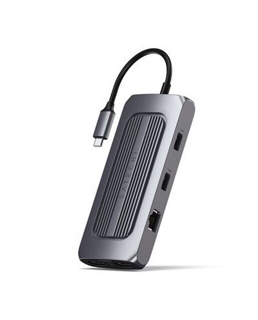 Adaptador Satechi USB-C Multiportas - Space Grey 1