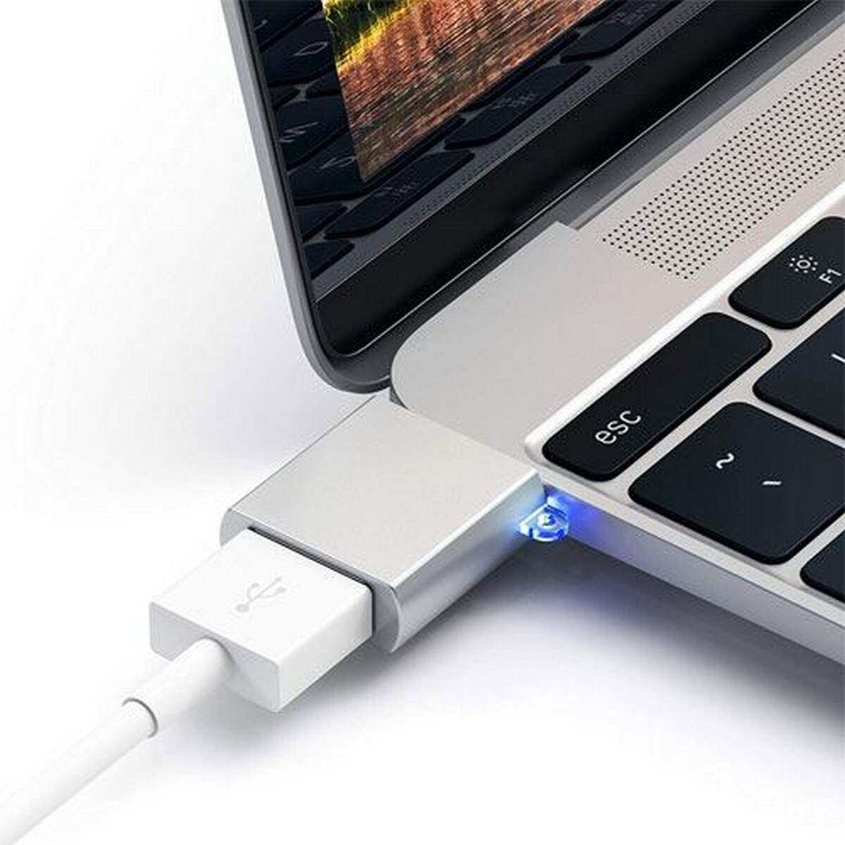 Adaptador Satechi USB-C para USB3 - Prateado 4