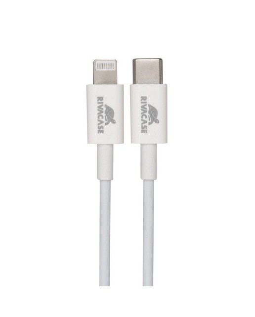 Imagem 0 de Cabo Rivacase USB-C para Lighting, 1m - Branco