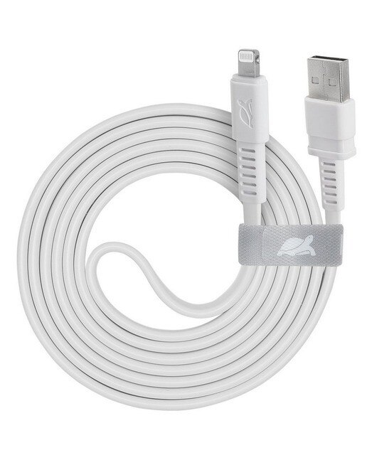 Imagem 0 de Cabo Rivacase USB-A para Lightning, 1,2m - Branco