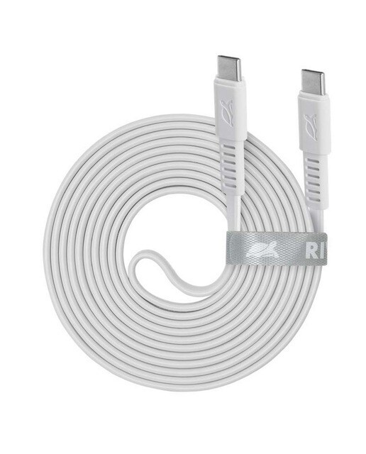 Imagem 0 de Cabo Rivacase USB-C para USB-C, 2,1m - Branco