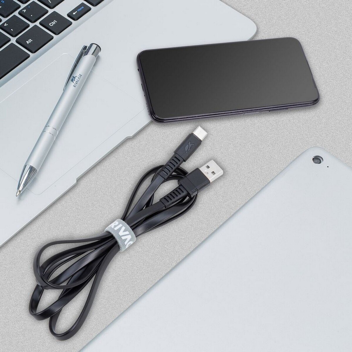 Cabo Rivacase USB-C 2.0 para USB 1,2m - Preto 6