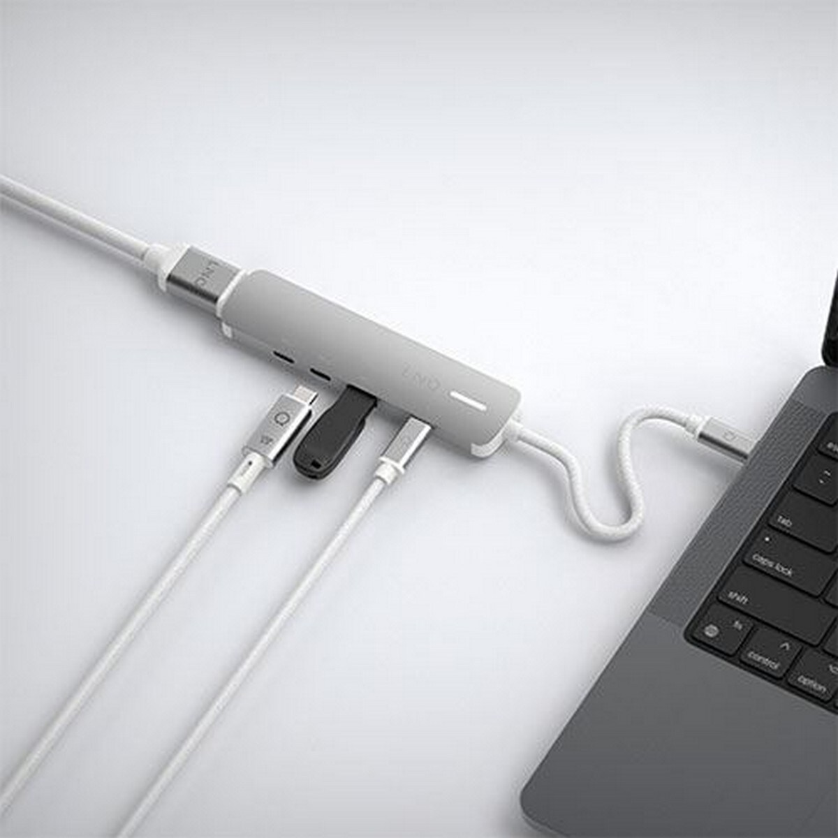 Adaptador HUB USB-C Pro LINQ LQ49051 5IN1 4