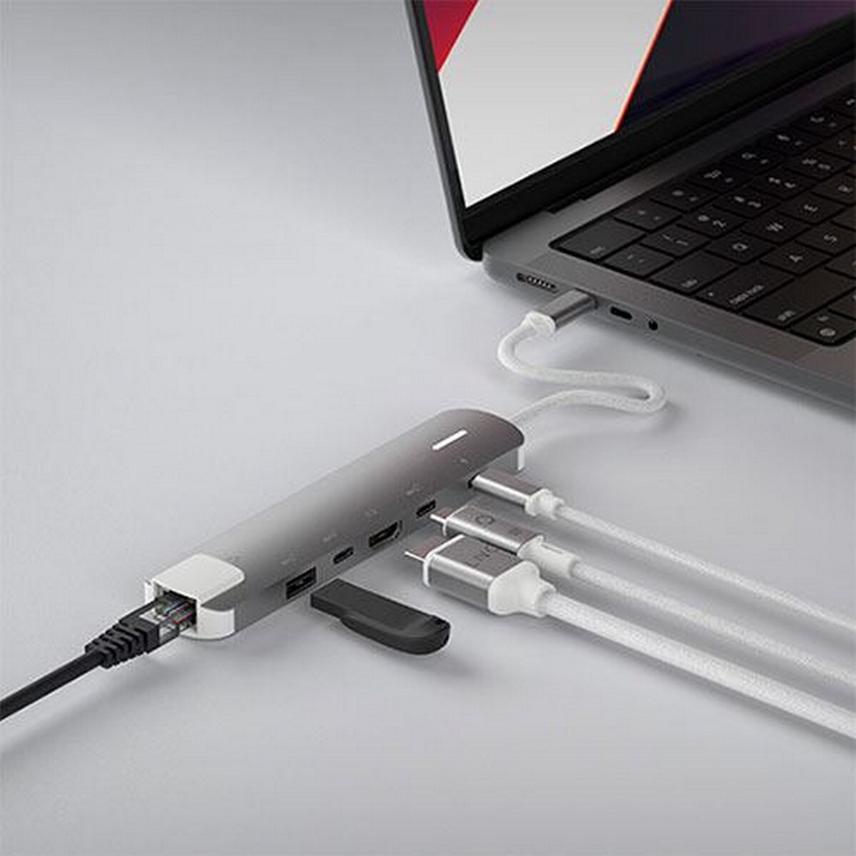 Adaptador HUB USB-C Pro LINQ LQ49061 6 em 1 4