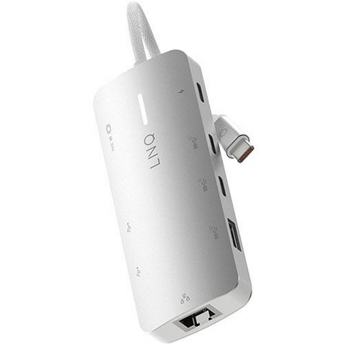Adaptador HUB USB-C Pro Studio LINQ LQ49081PS 8 em 1 2