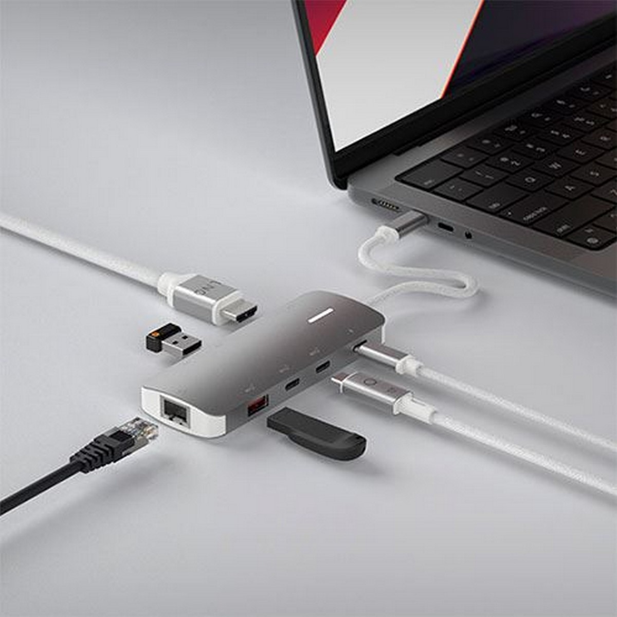 Adaptador HUB USB-C Pro Studio LINQ LQ49081PS 8 em 1 4