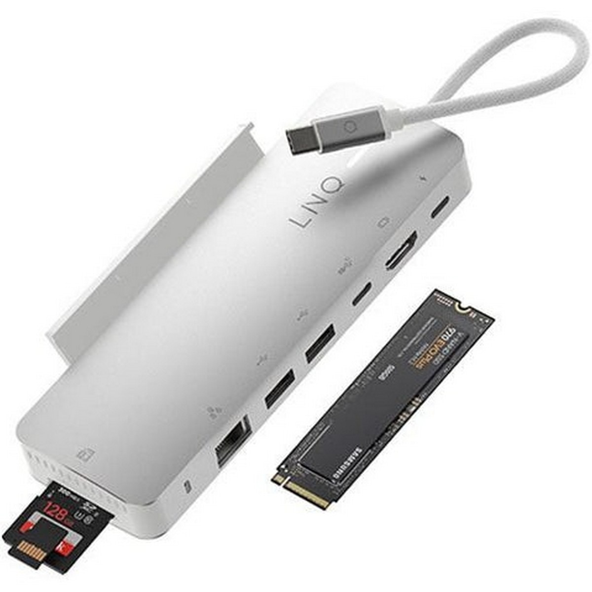 Adaptador HUB USB-C Pro Studio LINQ LQ49091PS 9 em 1 3