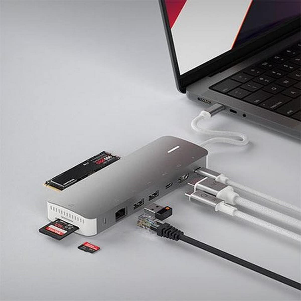 Adaptador HUB USB-C Pro Studio LINQ LQ49091PS 9 em 1 4