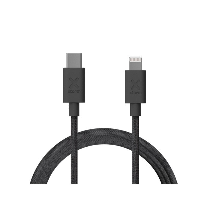 Cabo Xtorm Go2 USB-C para Lightning 1m - Preto Preto-2