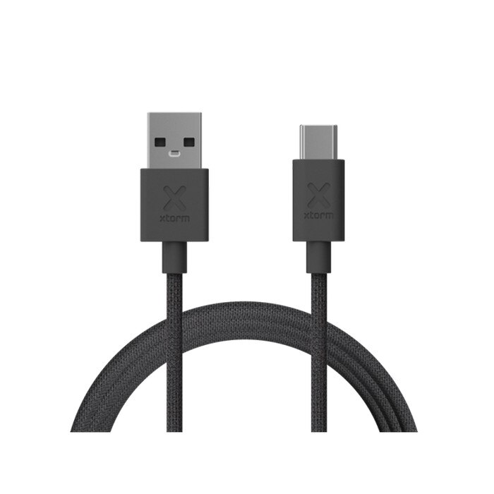 Cabo Xtorm Go2 USB para USB-C 1m - Preto Preto-2